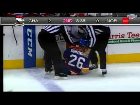 Jared Nightingale vs Kyle Hagel