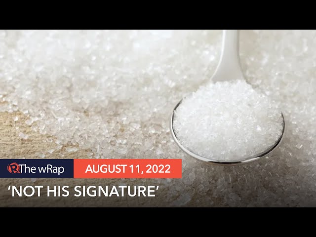 ‘Not his signature’: Malacañang denies Marcos allowed sugar imports