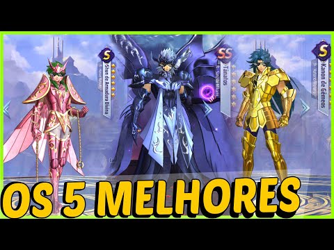 TOP 5 CAVALEIROS PARA PVP DE SAINT SEIYA AWAKENING!