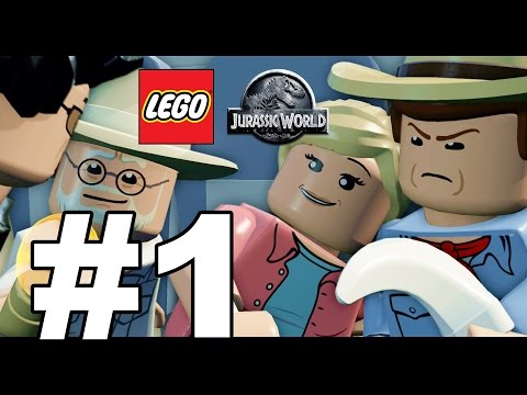 LEGO Jurassic World Raptor Transfer - Prologue Walkthrough Part 1 PS4