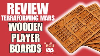 Terraforming Mars Wooden Player Boards Review