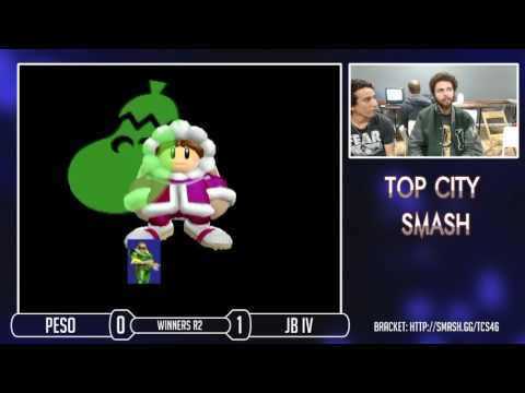 TCS 46 SSBM - Peso (Dr Mario) Vs. JB IV (Ice Climbers) Winners Round 2