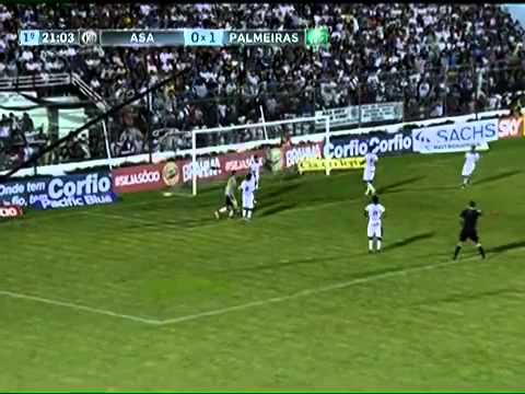 Os gols de Asa 0 x 3 Palmeiras / Série B 2013