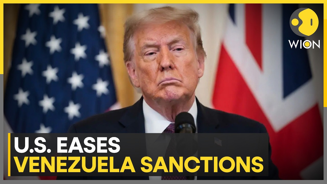 US Eases Sanctions On Venezuela Central Bank | WION