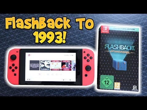 Flashback To 1993! Flashback 25th Anniversary Collector's Edition! Switch Exclusive Overview