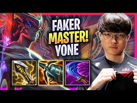 FAKER THE MASTER OF YONE! - T1 Faker Plays Yone MID vs Sylas! | Season 2023