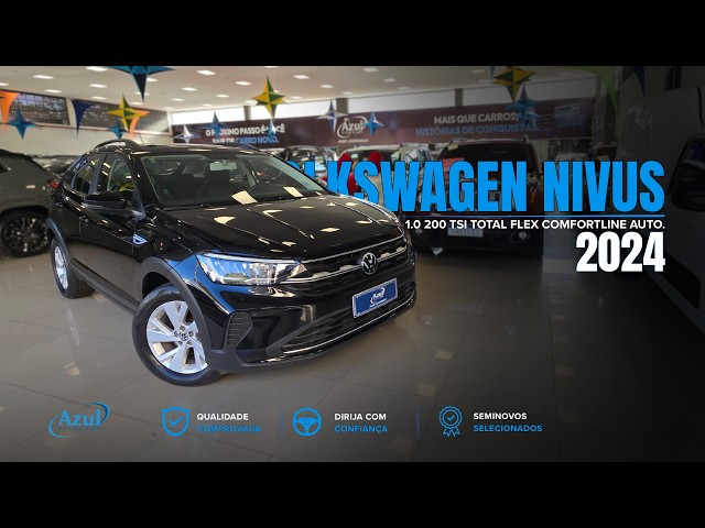 Vídeo VOLKSWAGEN NIVUS 1.0 200 TSI TOTAL FLEX COMFORTLINE AUTOMÁTICO
