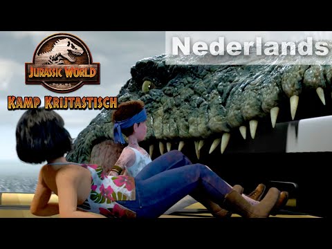 Mosasaurus-achtervolging | Jurassic World Kamp Krijtastisch | Netflix