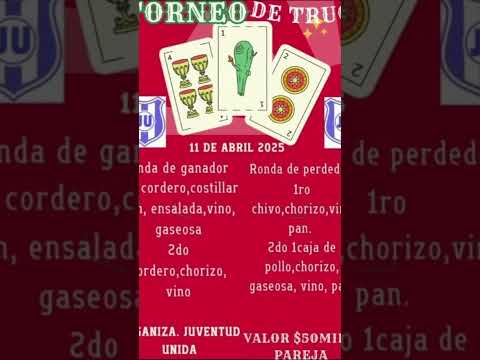 Viernes 11/04/25. 19:30 hs. SUM Municipal, Las Coloradas, Prov. de Neuquén. #locosxeltruco #truco