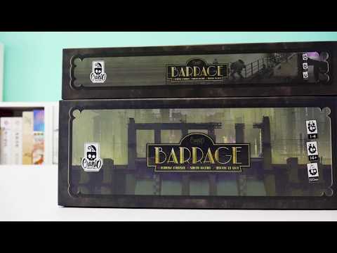 BARRAGE THE LEEGHWATER PROJECT (2019) | Boardgame Preview | Cranio Creations