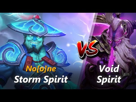 No[o]ne mid Storm Spirit vs Void Spirit | First 10 minutes