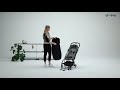 Коляска прогулочная Cybex Eezy S+ 2 BLK Soho Grey с бампером и дождевиком, серый