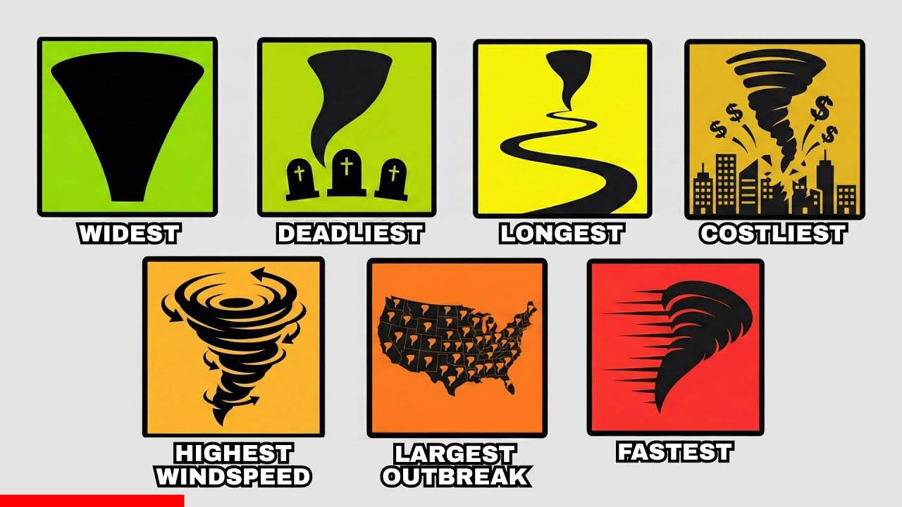 Every RECORD-BREAKING Tornado In History Explained