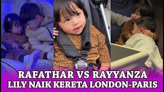 Download lagu LILY'S FIRST TIME TO TAKE THE LONDON-PARIS TRAIN....‼️ CONFUSED ABOUT WHEN TO SIT WITH AA RAFATHA... mp3