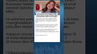 Gaya Hedon Anak Anggota DPRD Sulsel Jadi Sorotan! Kelola 41 Dapur MBG & Bolak-balik ke Luar Negeri