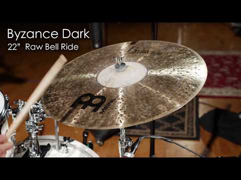 Meinl Cymbals B22RBR Byzance 22" Dark Raw Bell Ride Cymbal
