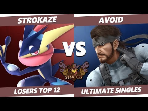 Standoff 2019 - StroKaze (Greninja, Mario, Roy) Vs. LSG | AvoiD (Snake) Smash Ultimate Losers Top 12