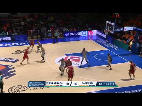 Marc García en acción frente al Brose Bamberg