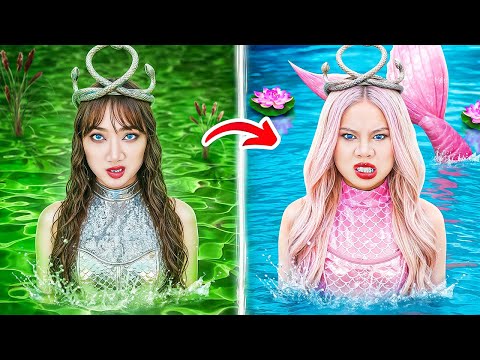 Real Mermaid Vs Fake Mermaid! Gorgon Pretends To Be A Mermaid To Get Into The Royal Ball!