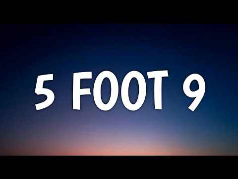 5 Foot 9