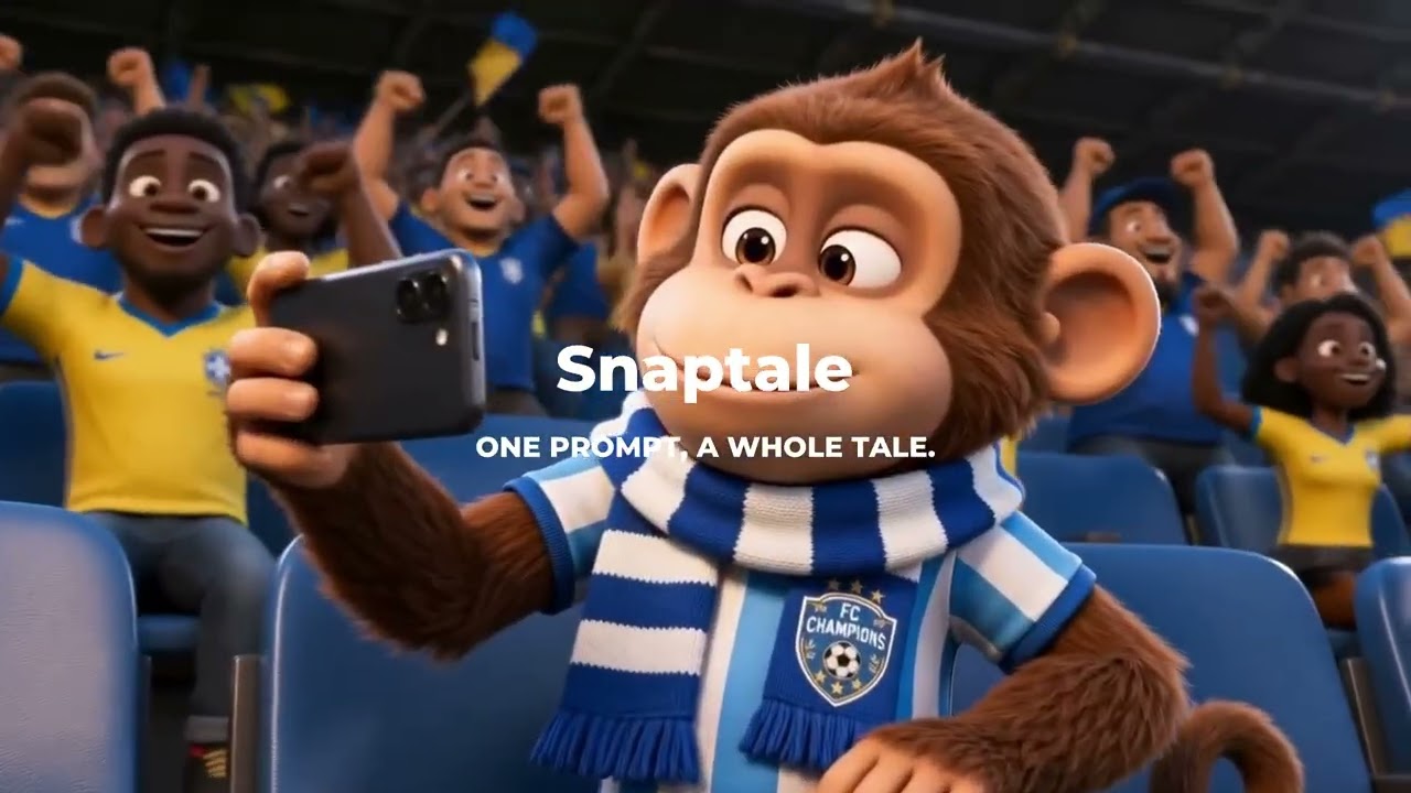 Even animals tune into the World Cup @Snaptale-ai