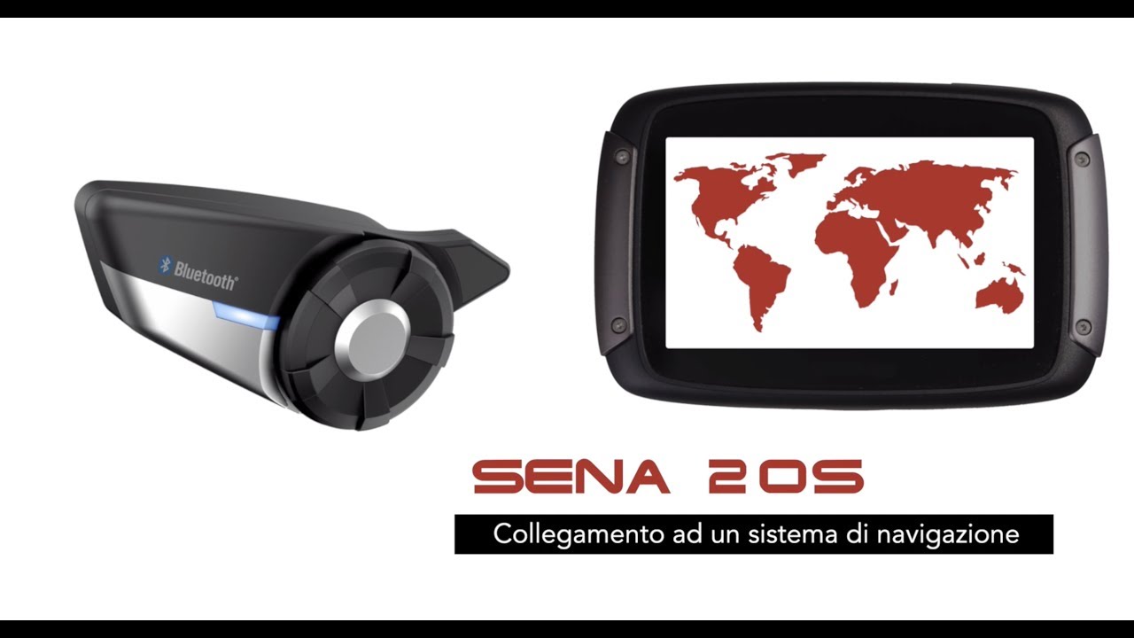 Come collego il mio Sena 20S / 20S-Evo ad un sistema di navigazione?