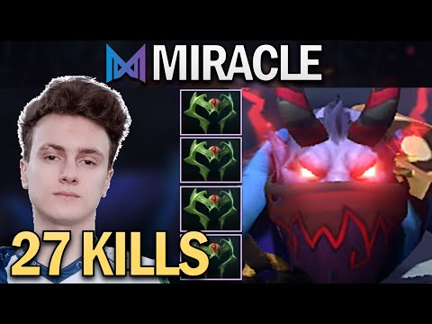 NIGMA.MIRACLE RIKI WITH 27 KILLS - DOTA 2 7.24 GAMEPLAY