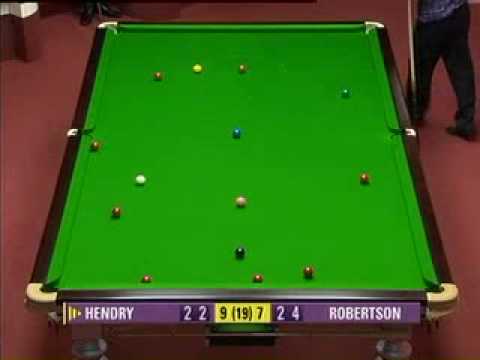 R1 - Stephen Hendry vs Niel Robertson Part 6