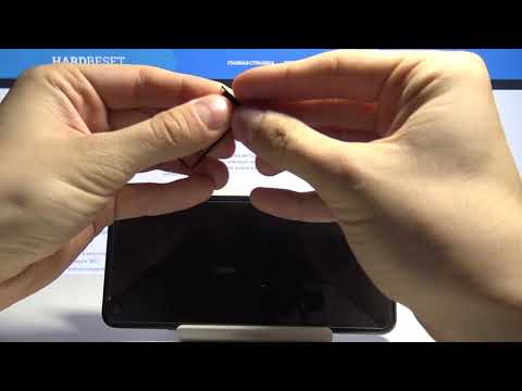 Как вставить карту памяти и SIM-карту в LG K51s  — Первоначальная настройка