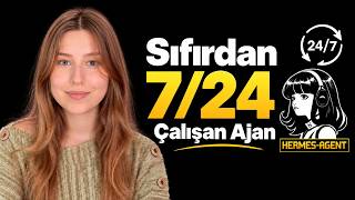 Sıfırdan 7/24 Çalışan Ajan Kurumu (Hermes Agent)