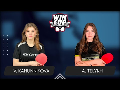 20:15 Vasylysa Kanunnikova - Anastasiia Telykh West 4 WIN CUP 05.03.2024 | TABLE TENNIS WINCUP
