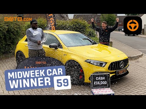 BOTB Midweek Car Competition Winner! Paolo Richards – Mercedes-AMG A45 S + £15k – Week 25 2021