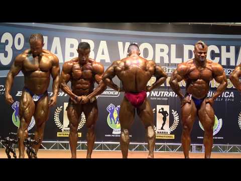 NABBA Worlds 2016 - Men Professionals Posedown