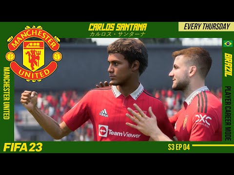 Carlos Santana | FIFA 23 Career Mode | S3E4 | Manchester United vs Intermilan