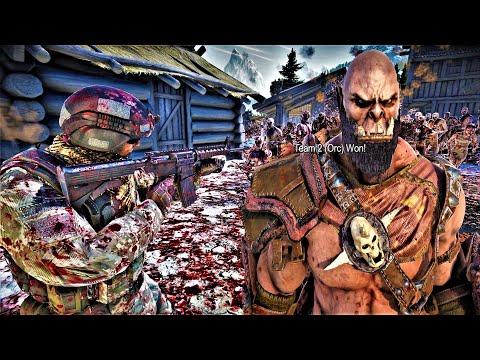 Can 3.000 Special Forces Ambushed by Gul'dan Evil Orc's Army Survive | Epic Battle Simulator 2 UEBS