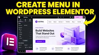 How to Create Menu in WordPress Elementor (Updated Tutorial)