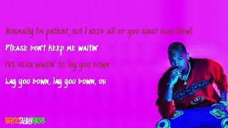 Chris Brown - Sip [LYRIC VIDEO]