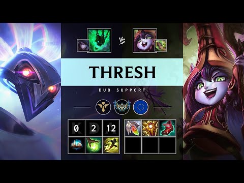 Thresh Support vs Lulu - EUW Challenger Patch 25.16