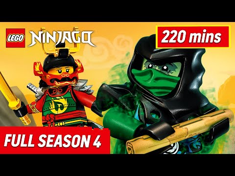 NINJAGO: Masters of Spinjitzu SEASON 4 COMPILATION 🏹️ | Action Cartoons for Kids 🔥 LEGO® NINJAGO®