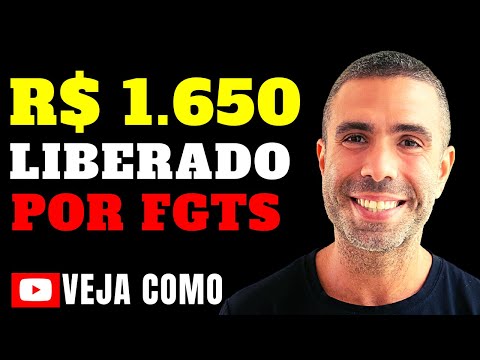 Novidades! FGTS libera R$1.650, pra você trabalhador que tem carteira assinada