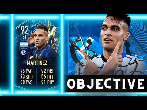 VALUE FOR TIME! HOW TO COMPLETE 92 TOTS MARTINEZ OBJECTIVE - FIFA 22