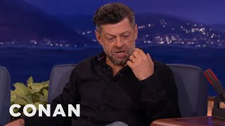 Andy Serkis Channels Gollum & Caesar The Ape