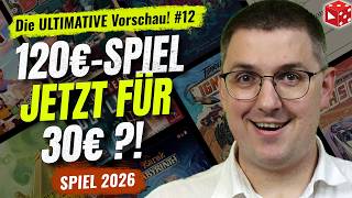 Die ULTIMATIVE Spiel 2026 Vorschau #12 - Top SPIEL ENDLICH zum angemessenen Preis!
