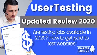 UserTesting Review 2020: Are paid testing jobs still available? | Payment Proof and App Walkthrough