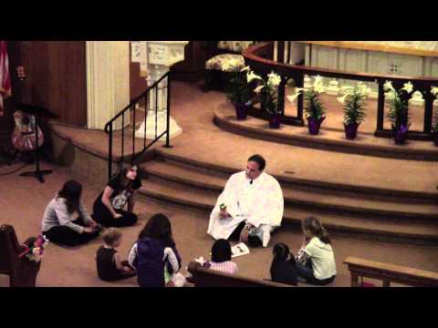 2012 04 16 Easter 2 Children's Sermon Rubik's cube