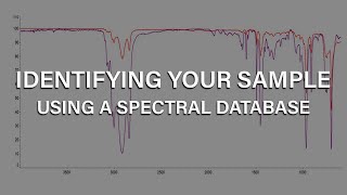 Identifying your sample using a spectral database