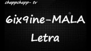 6ix9ine - MALA (Lyrics Video)