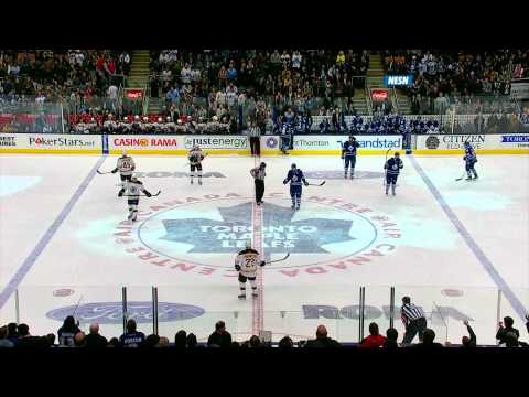 Shawn Thornton fights Colton Orr w/SlowMo 3/23/13