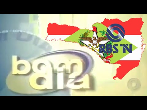 (MONTAGEM)Trilha Sonora de Escalada é Encerramento do Bom Dia Santa Catarina(1999 - 2005)