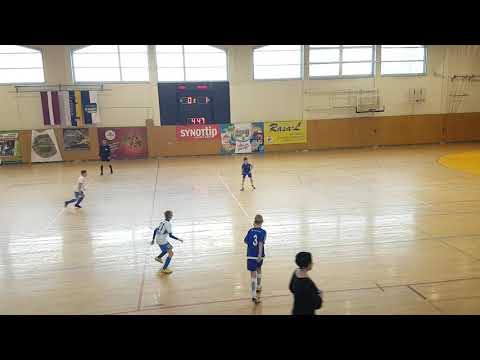 Ogres NSC-Rēzeknes BJSS/FA 0-1. U11 zenu Latvijas finals futbolla iekśtelpās Ludza 15.03.2019